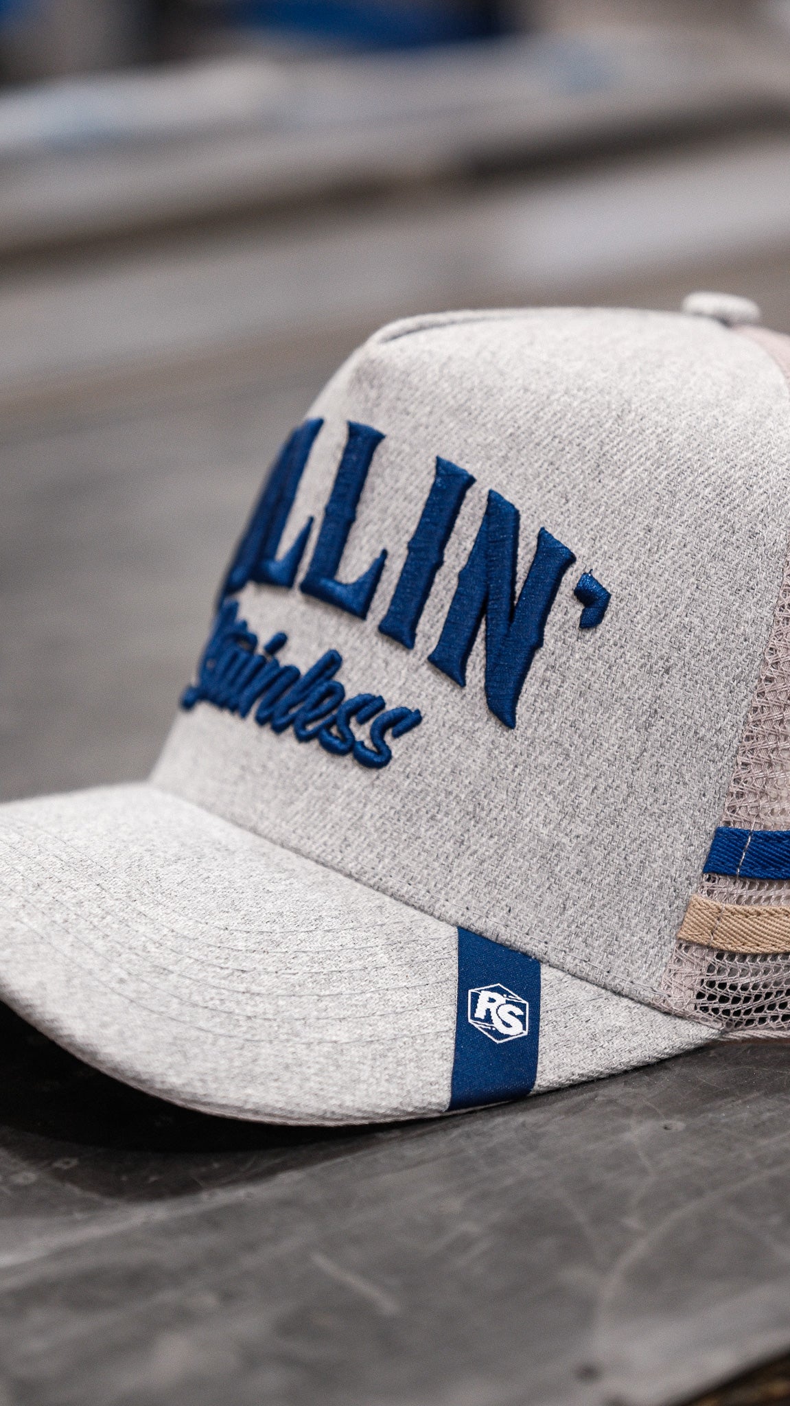 Rollin' Stainless Summer Trucker Cap Hat