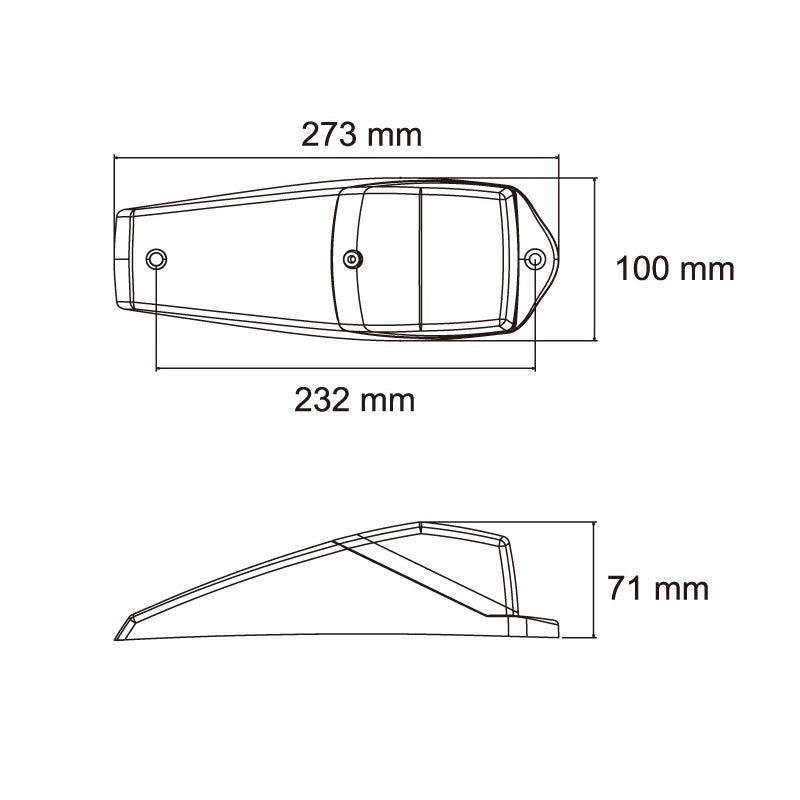 LUCIDITY LED Cab Marker Lamp - 22075