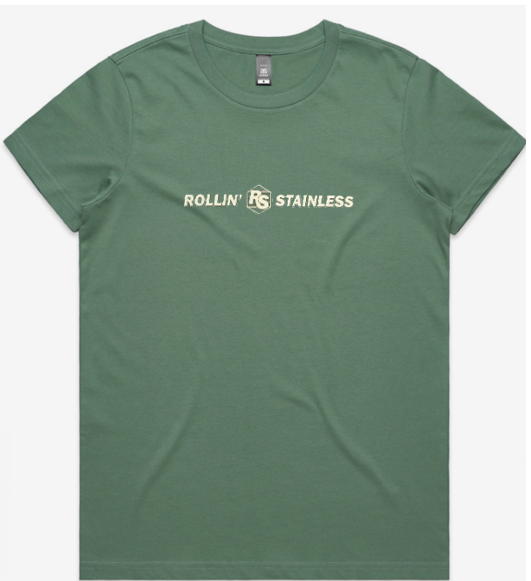 *WOMENS Cut* OG' Rollin' Stainless TEE