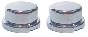 Chrome Nut Covers - Packs