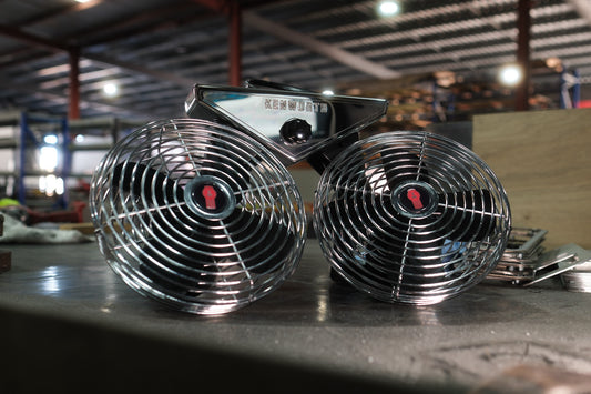 Twin Console Fan