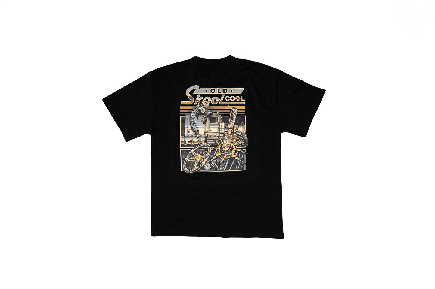Rollin’ Stainless x PearlCraft- Old Skool Cool Tee