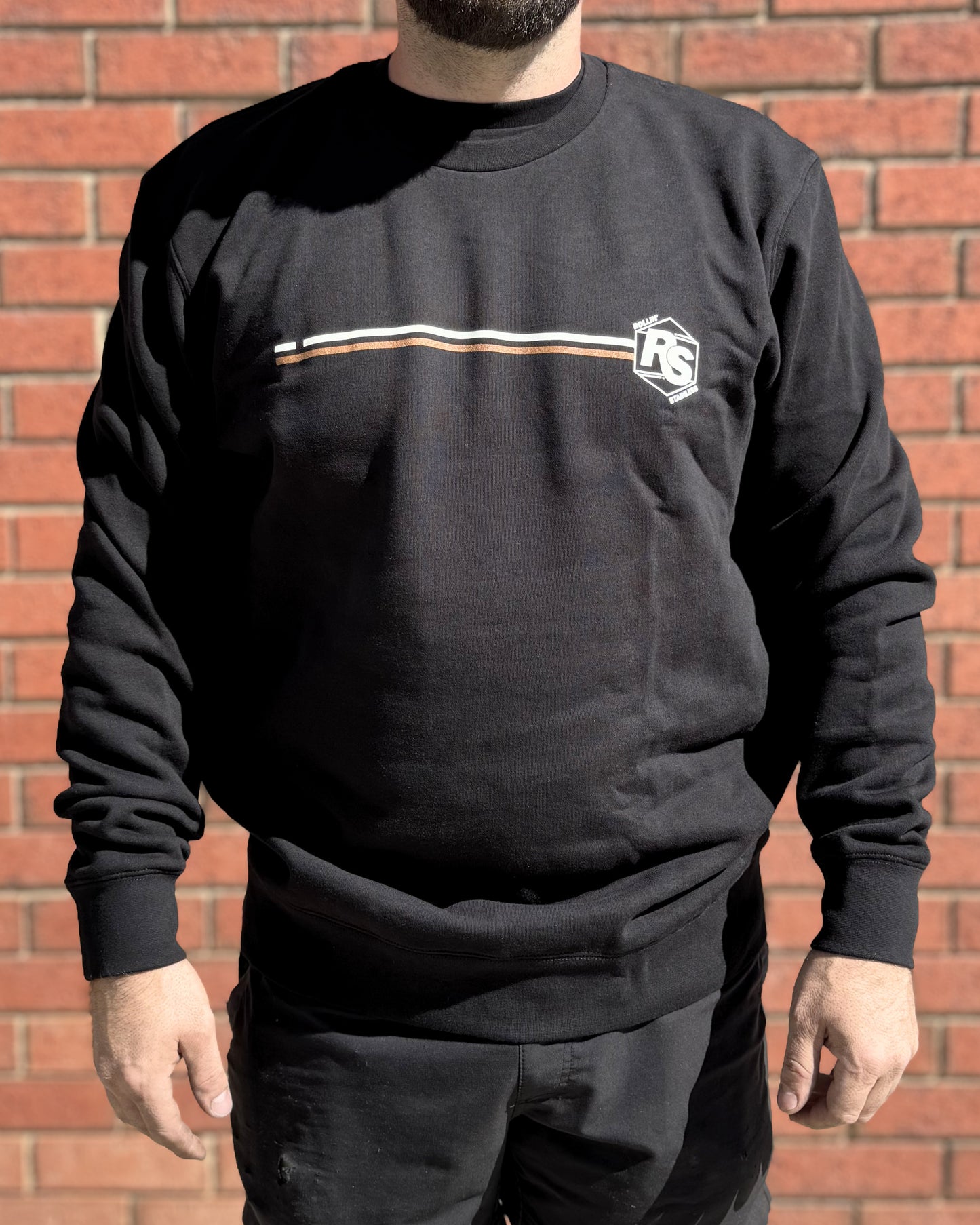 Rollin' Stainless Signature Crew Neck Jumper