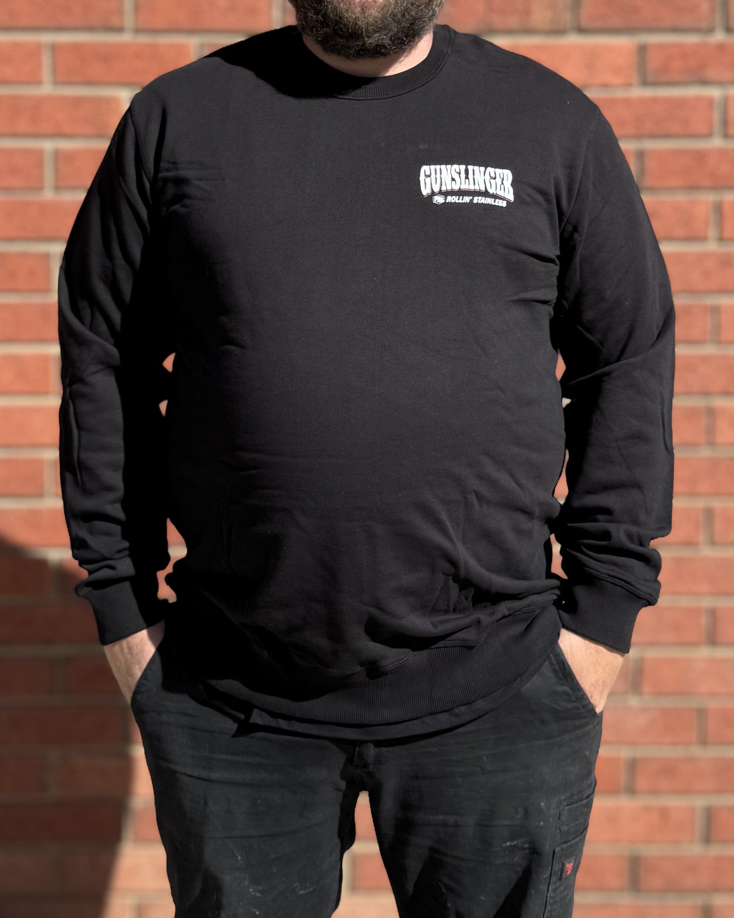 Rollin' Stainless X 'Gunslinger' Crewneck Jumper