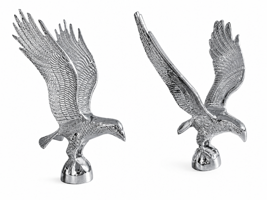 Cast Chromed Eagle Hood Ornament