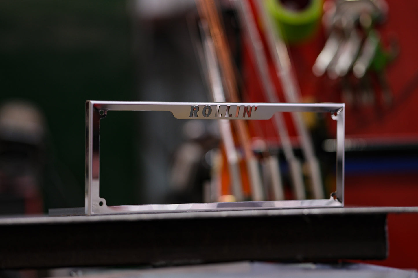 Stainless Number Plate Surrounds