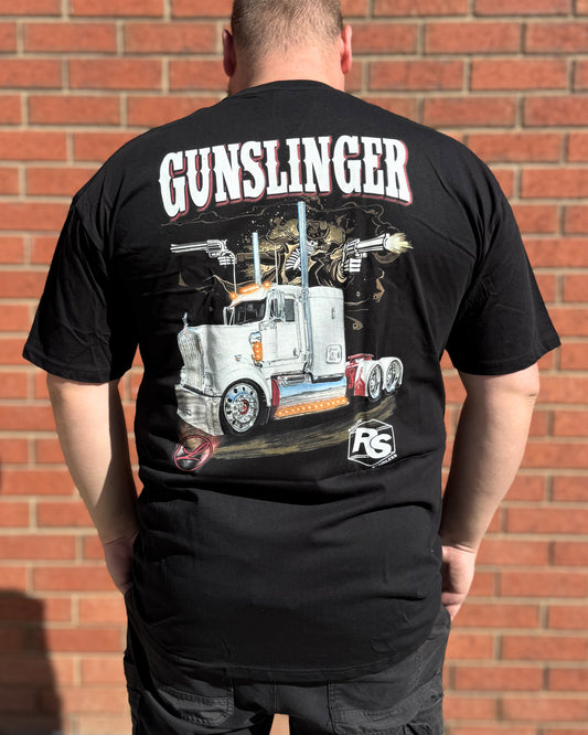 Rollin' Stainless X 'Gunslinger' Tee