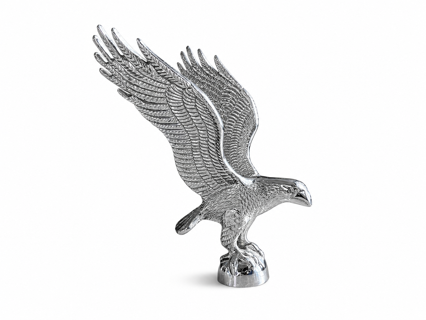 Cast Chromed Eagle Hood Ornament