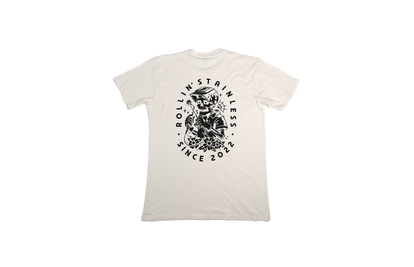 Skeleton Welder Badge Tee