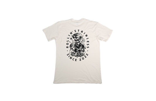 Skeleton Welder Badge Tee