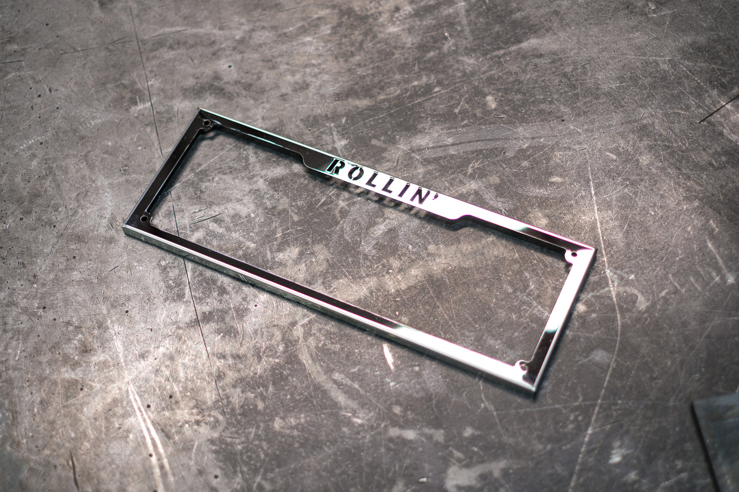 Stainless Number Plate Surrounds