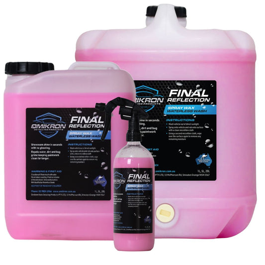 OMIKRON Final Reflection Spray Wax & Waterless Wash 1LTR