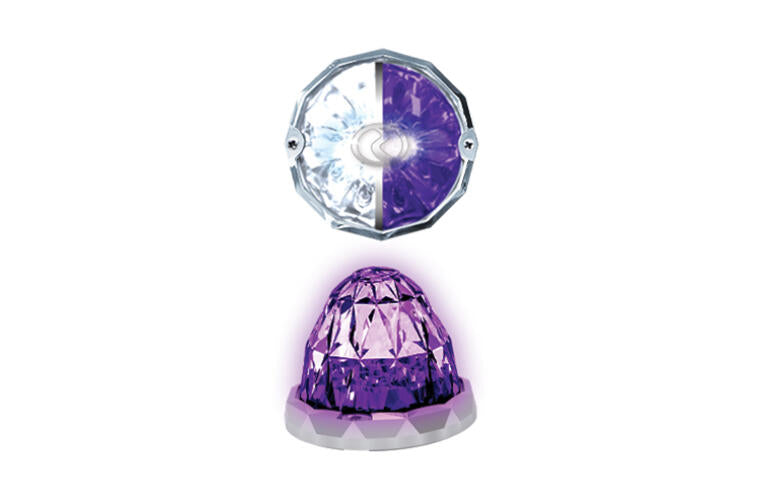 Pedestal Watermelon Lights with Visor (Set of 2)