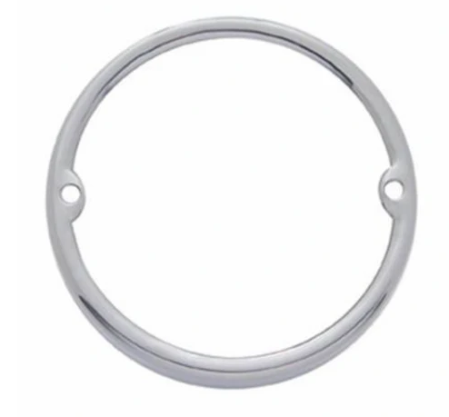 Stainless Round Cab Light Bezel - UP-30304