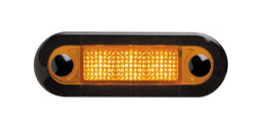 HELLA AMBER WIDE RIM LAMP LED 12V 95951051