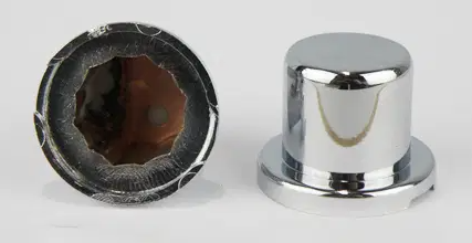 Chrome Nut Covers - Packs