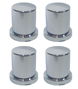 Chrome Nut Covers - Packs