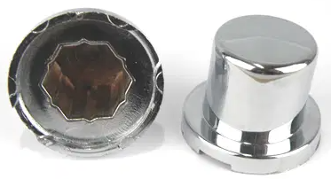 Chrome Nut Covers - Packs