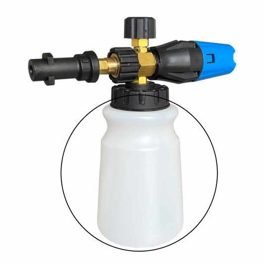 Snow Foam White HDPE Bottle 1L - BOTTLE ONLY