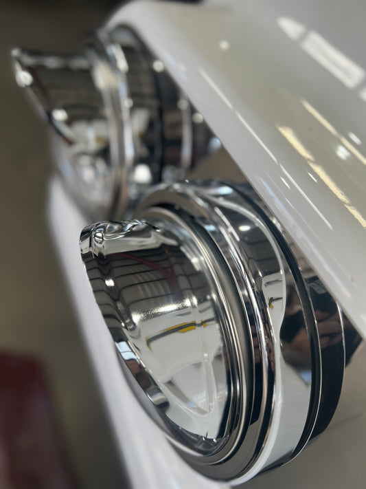 United Pacific Headlight Visor