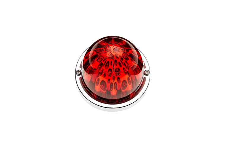 Pedestal Watermelon Lights with Visor (Set of 2)