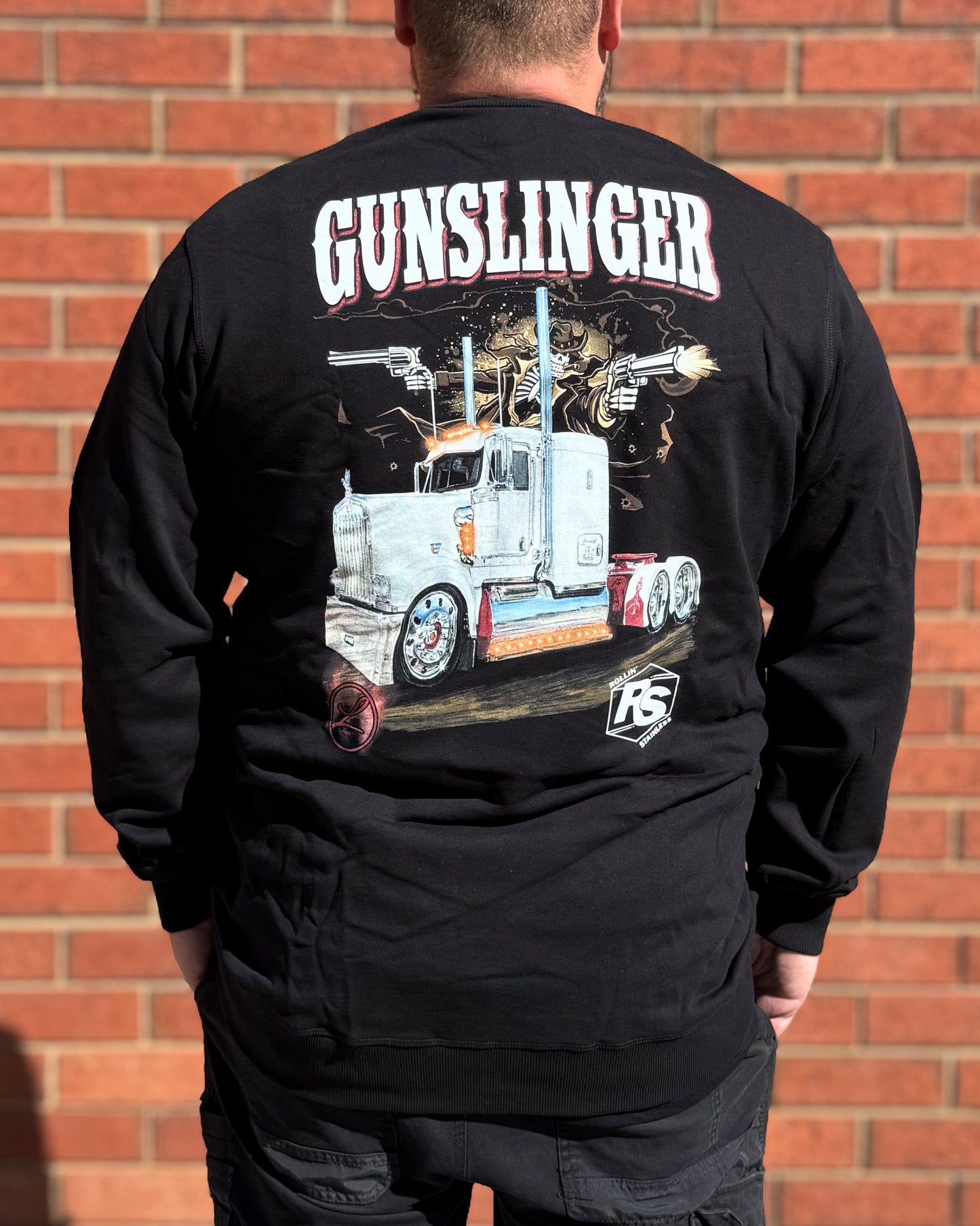 Rollin' Stainless X 'Gunslinger' Crewneck Jumper